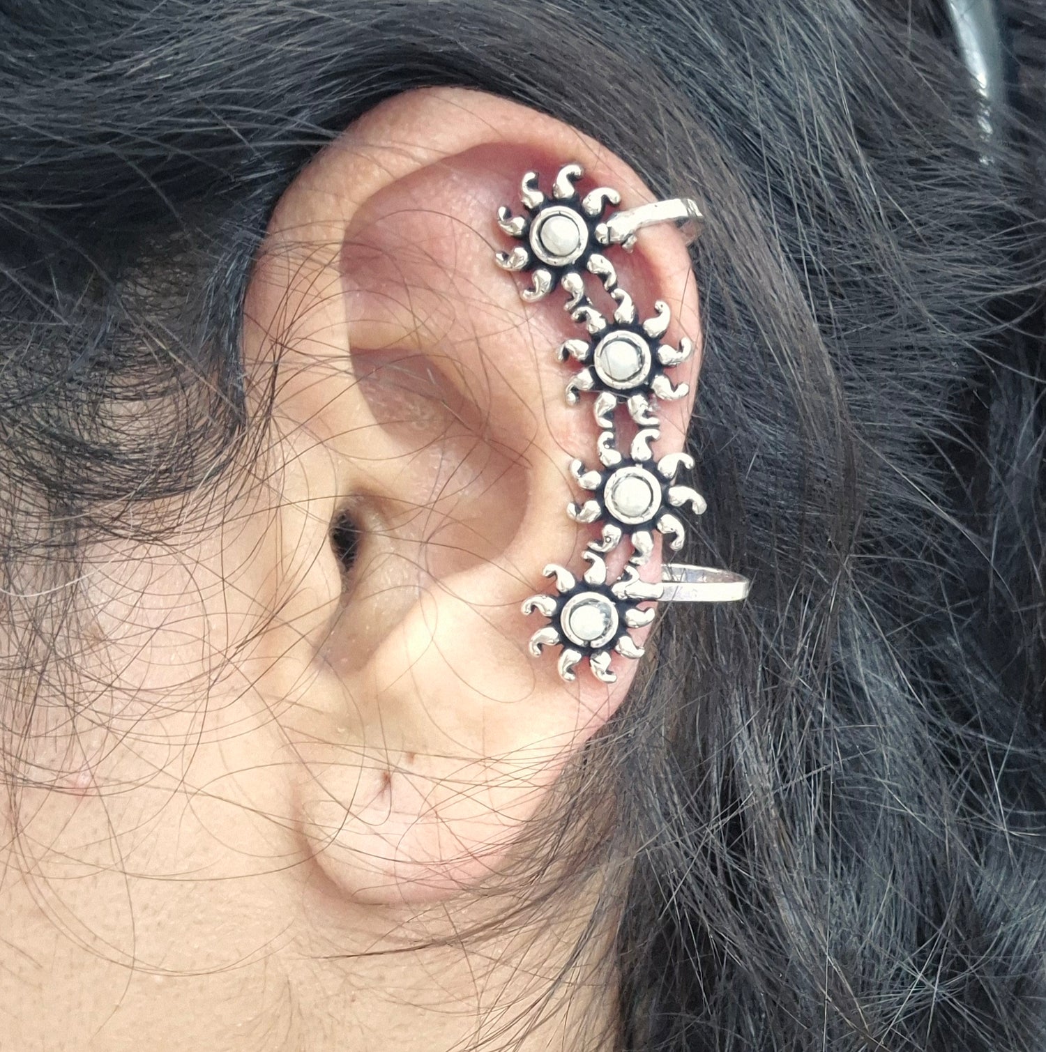 Earcuff silver/golden