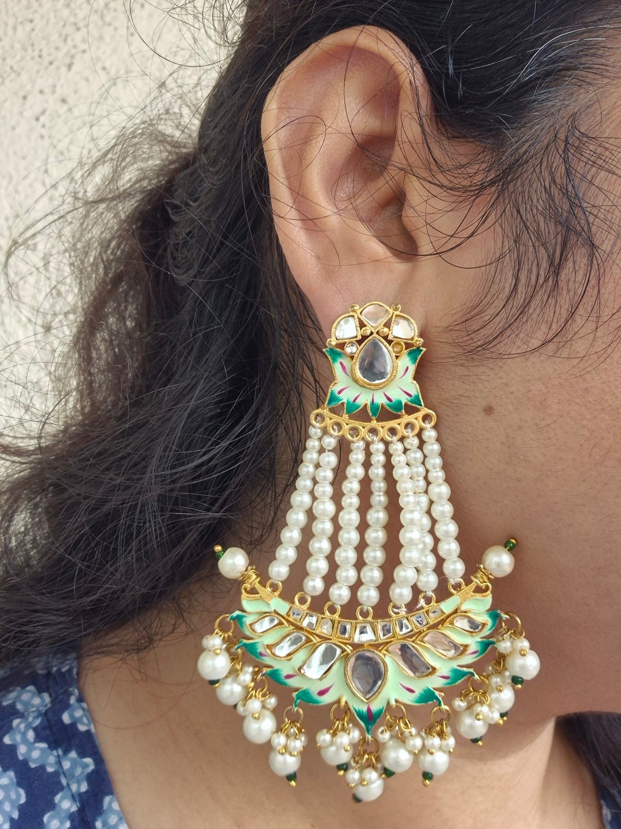 Pearl earings