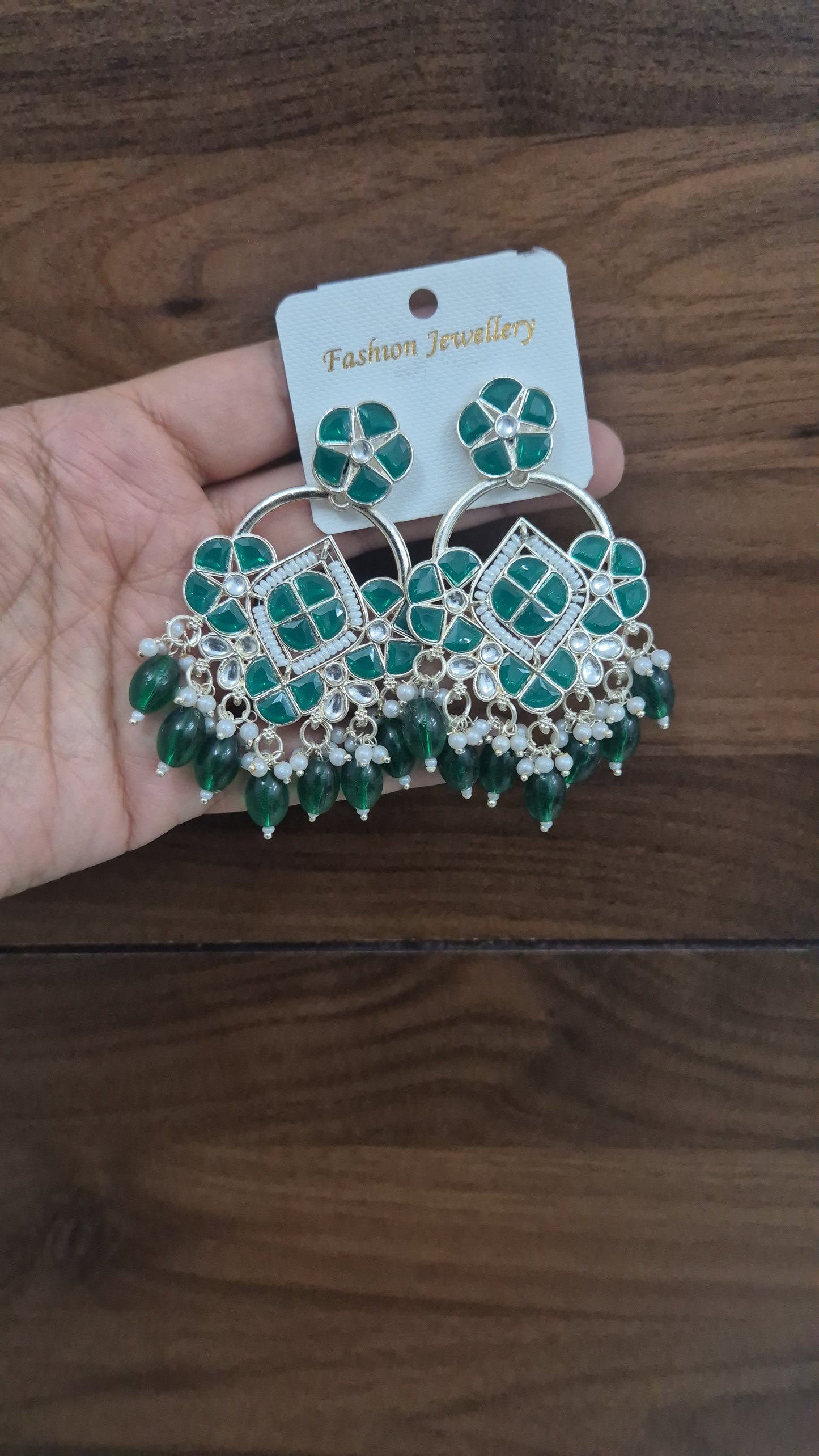 Kundan earings