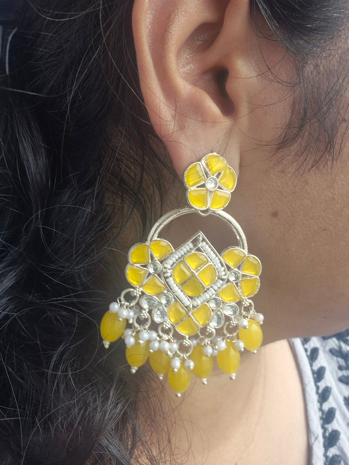 Kundan earings