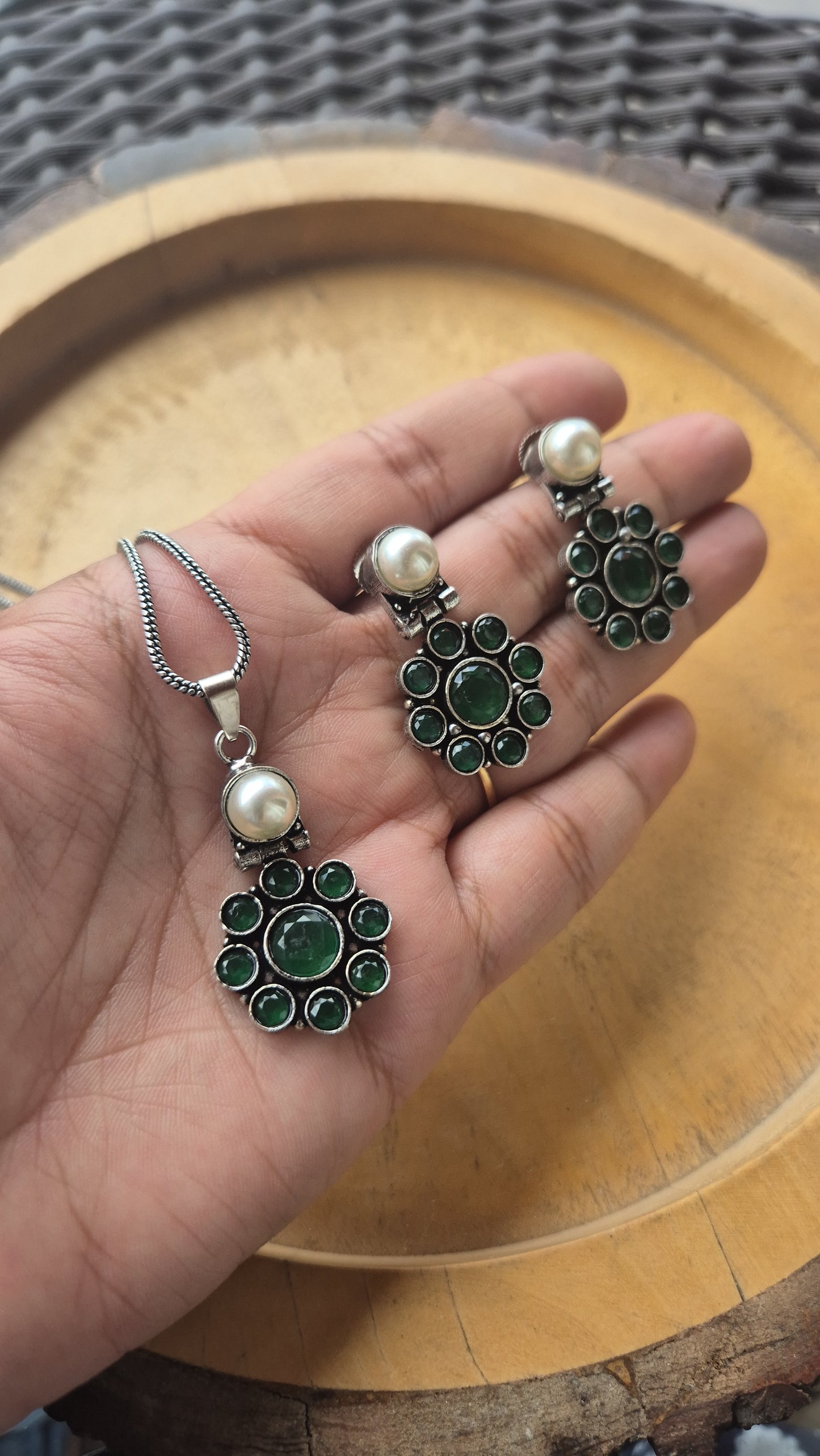 Short pendant german silver