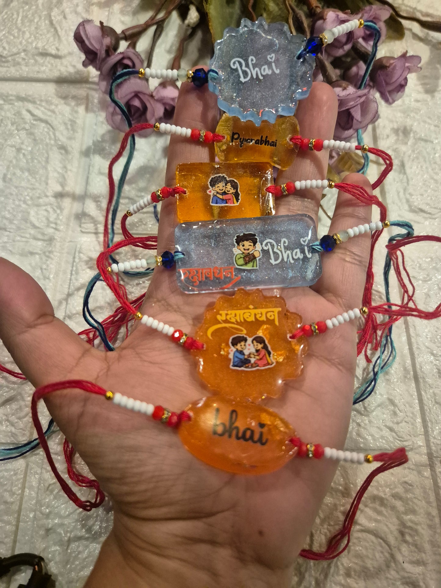 Resin rakhi