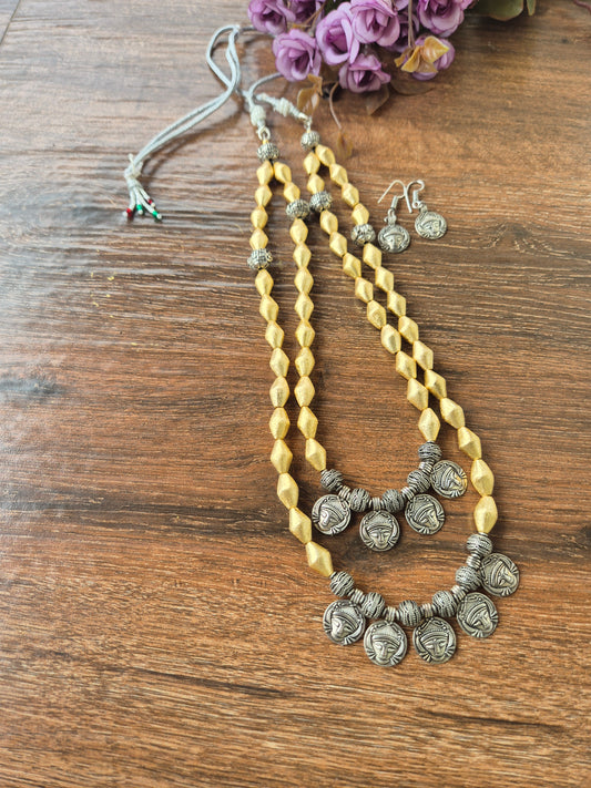 Durga mata necklace