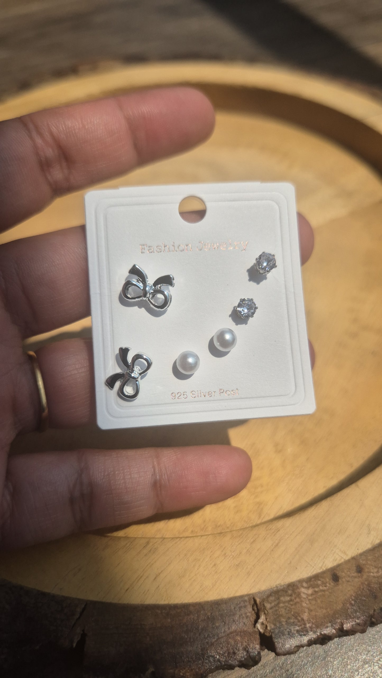 Full card small earings