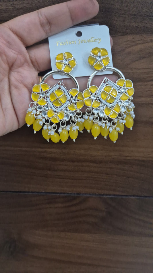 Kundan earings