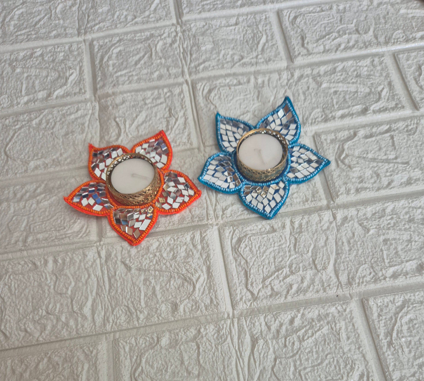 Flower tealight