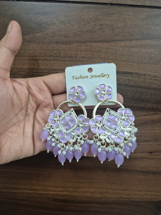 Kundan earings