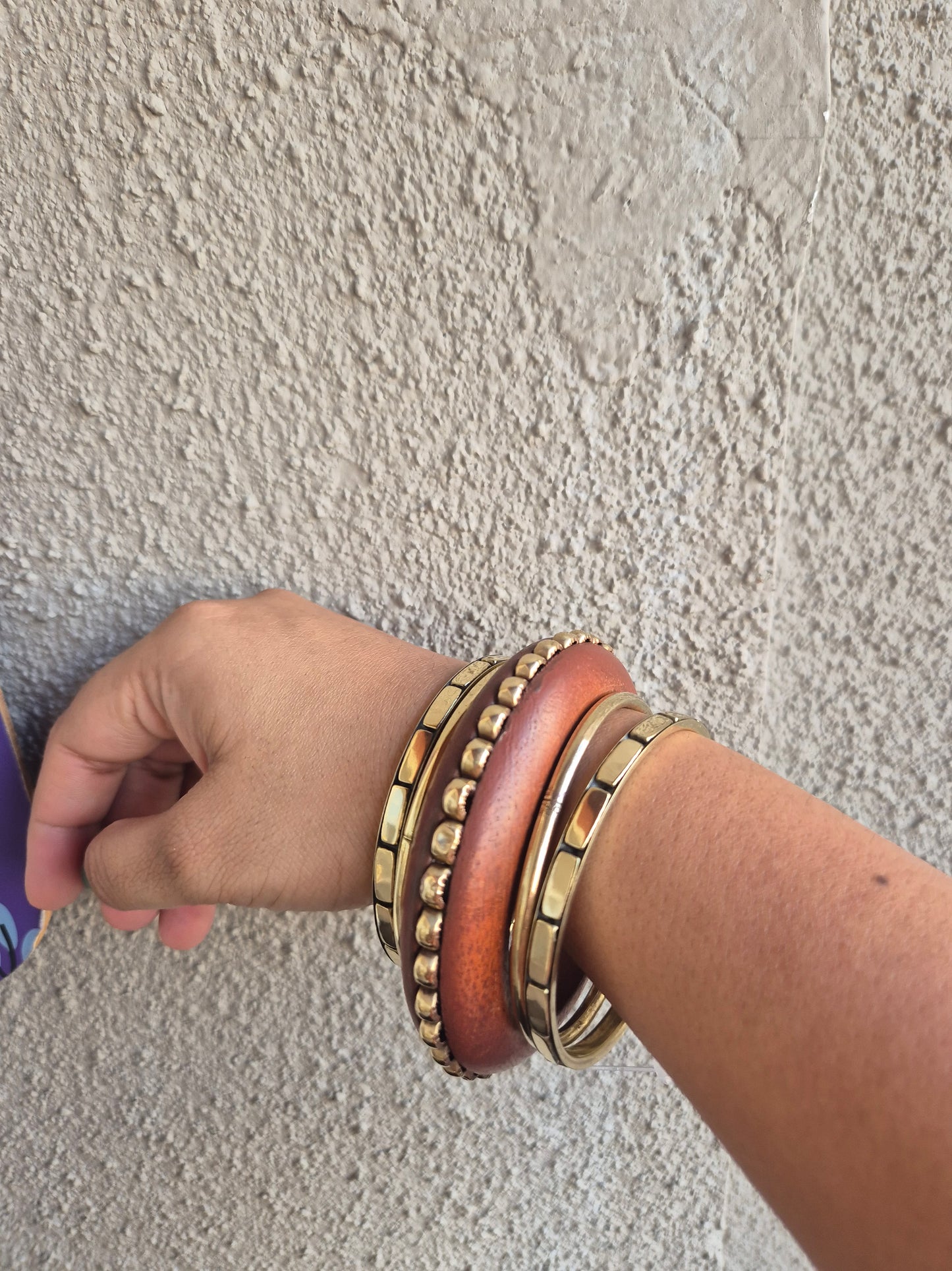 Wooden bangles design no 2