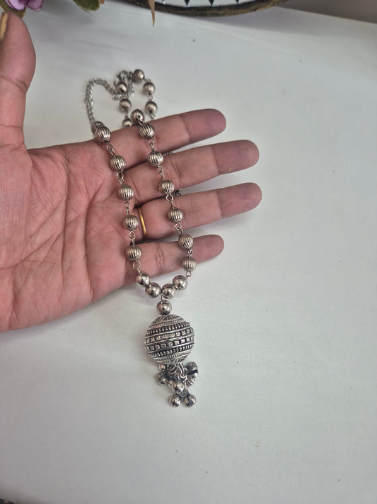 Matar mala necklace