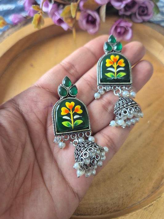 Handpainted jhumka