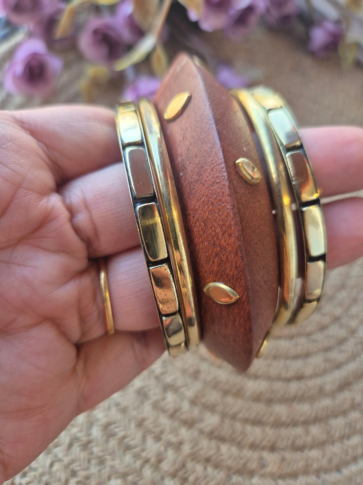 Wooden bangles