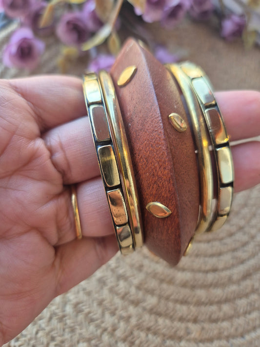 Wooden bangles