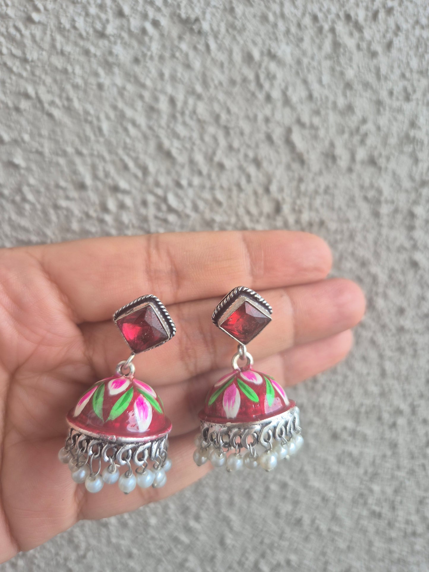 Handpainted jhumka
