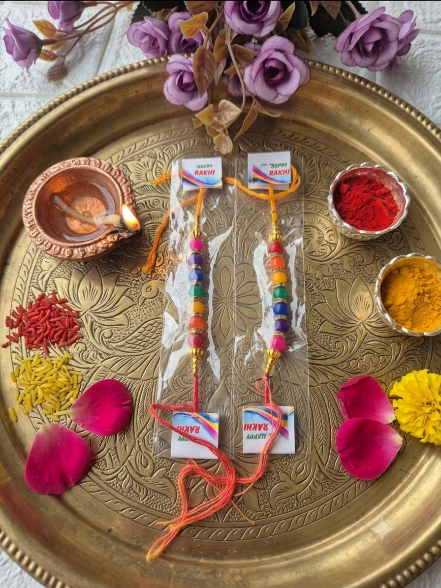 Rainbow rakhi
