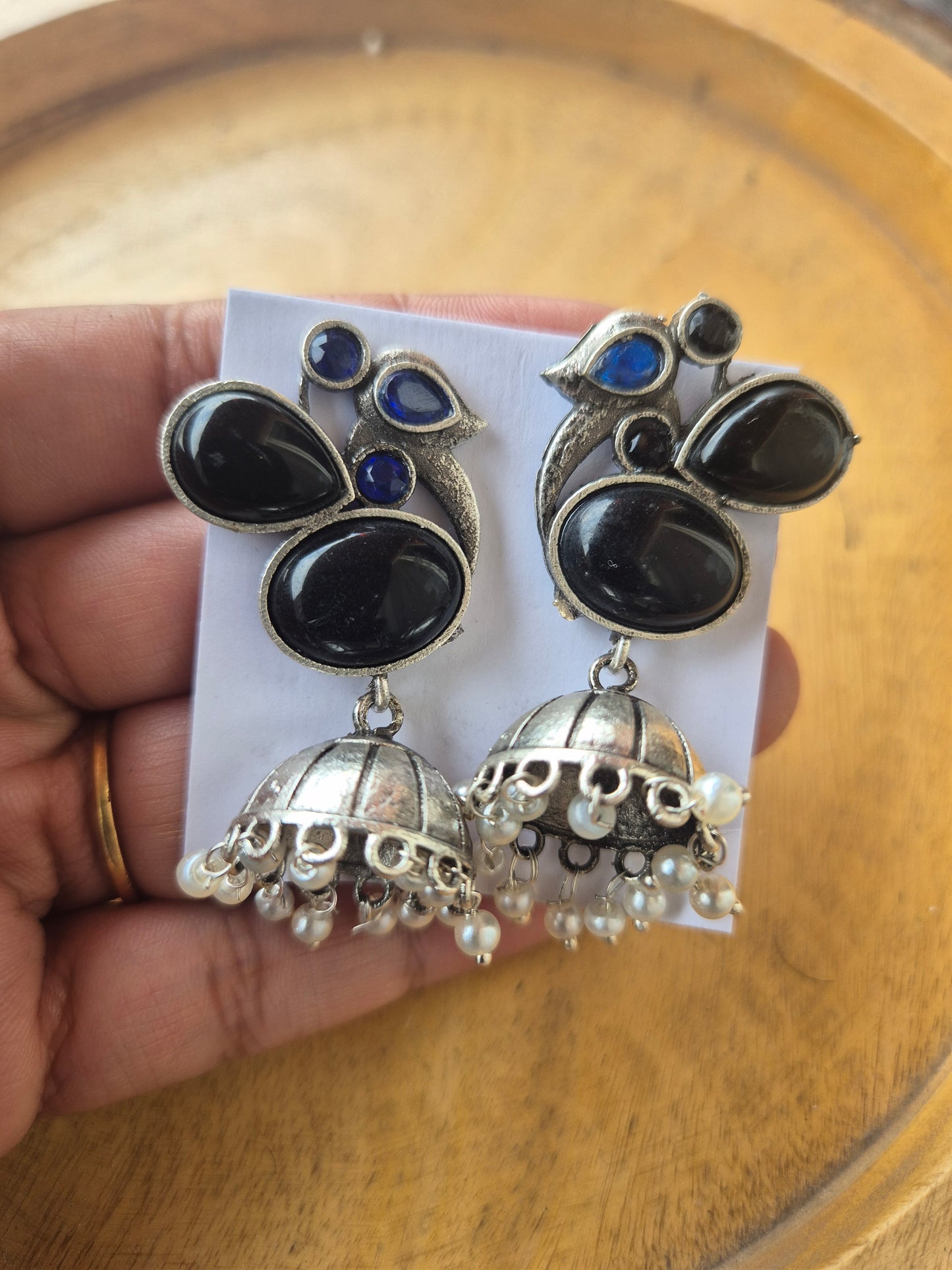 Brass jhumka