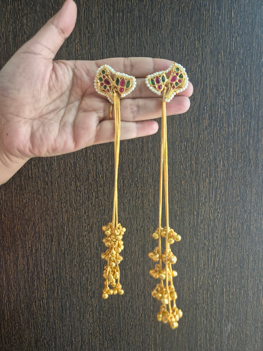 Chidiya kashmiri earings