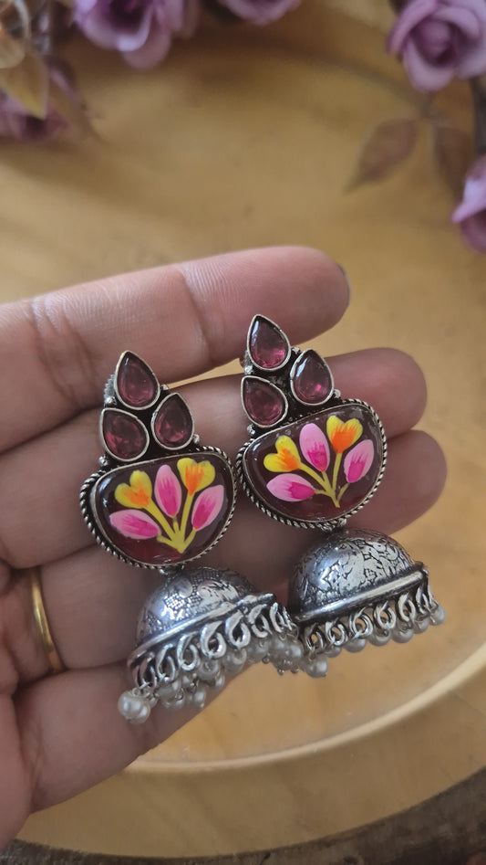 Handpainted jhumka