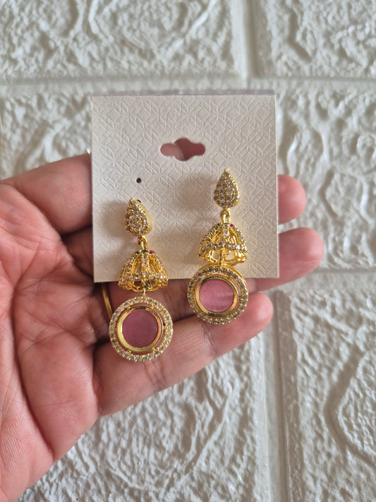 Ad stone earings
