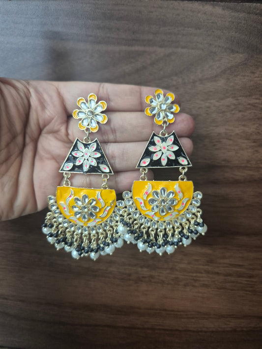 Meenakari earings