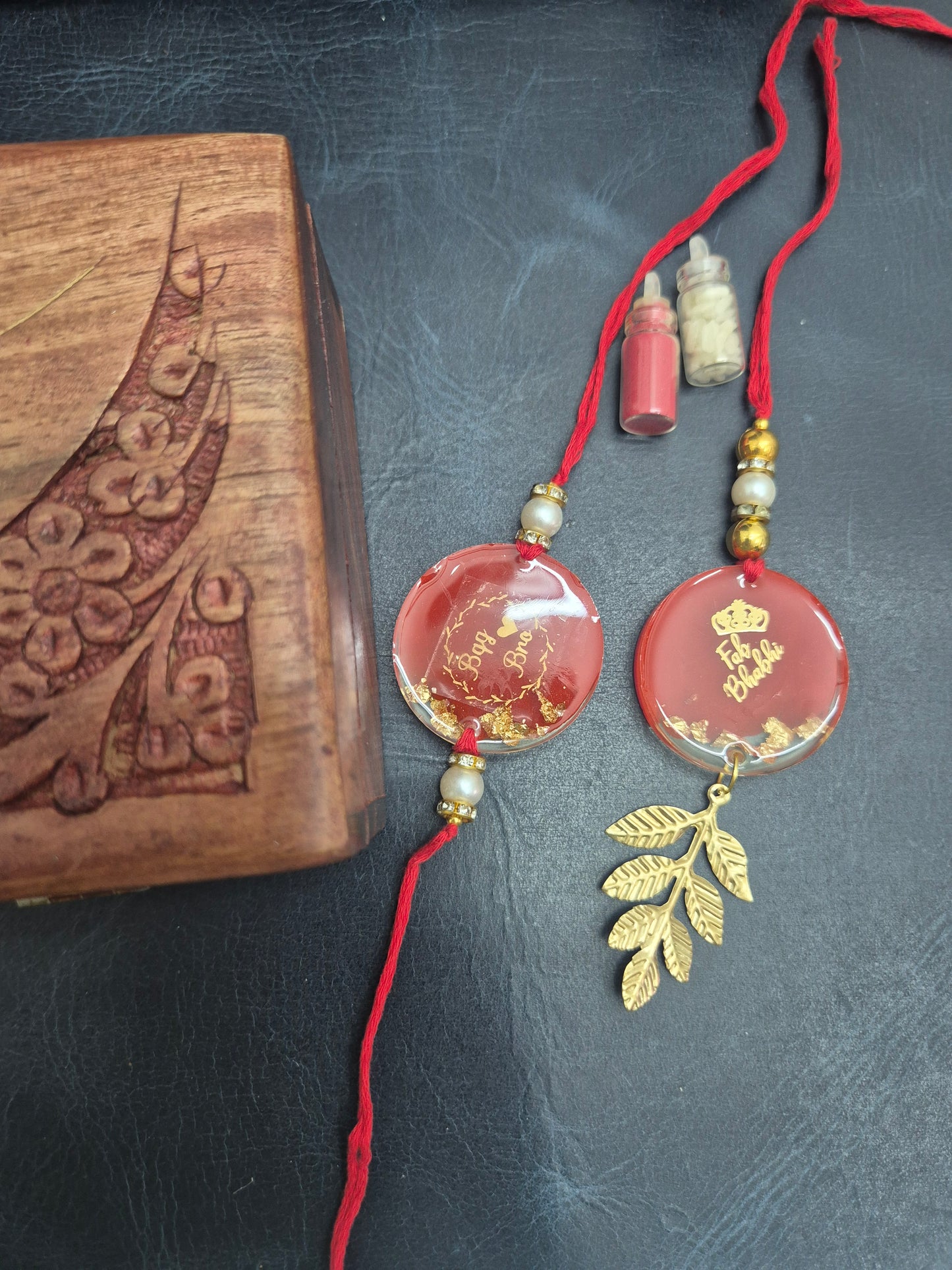 Resin rakhi