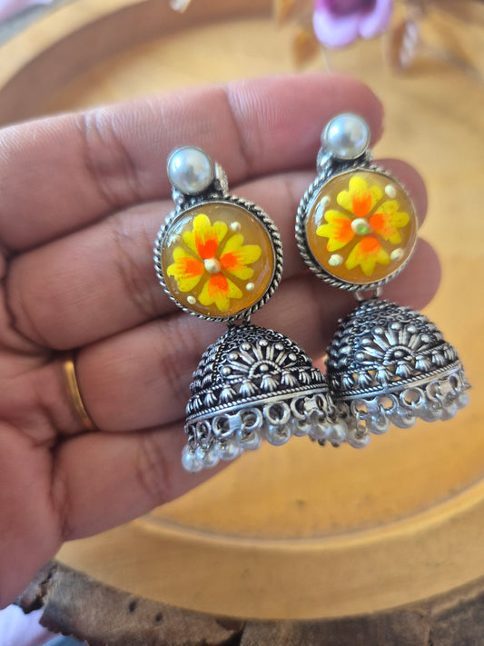 Handpainted jhumka
