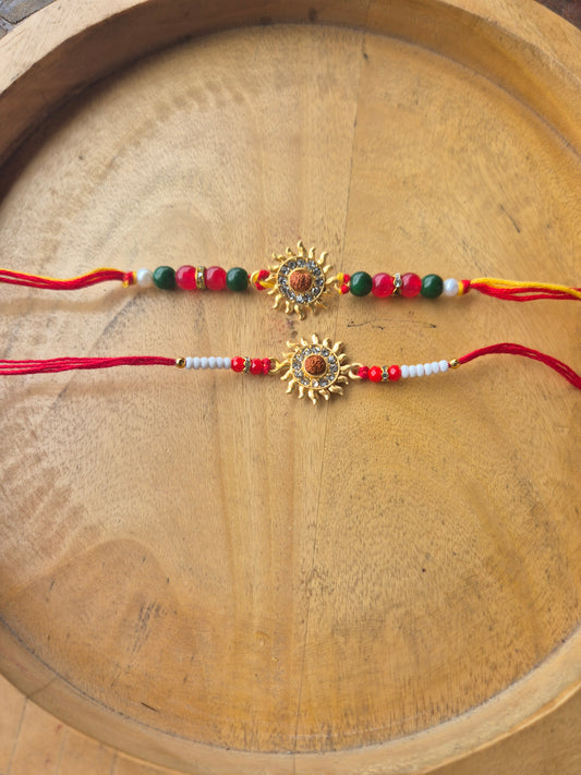 Surya rudraksha rakhi