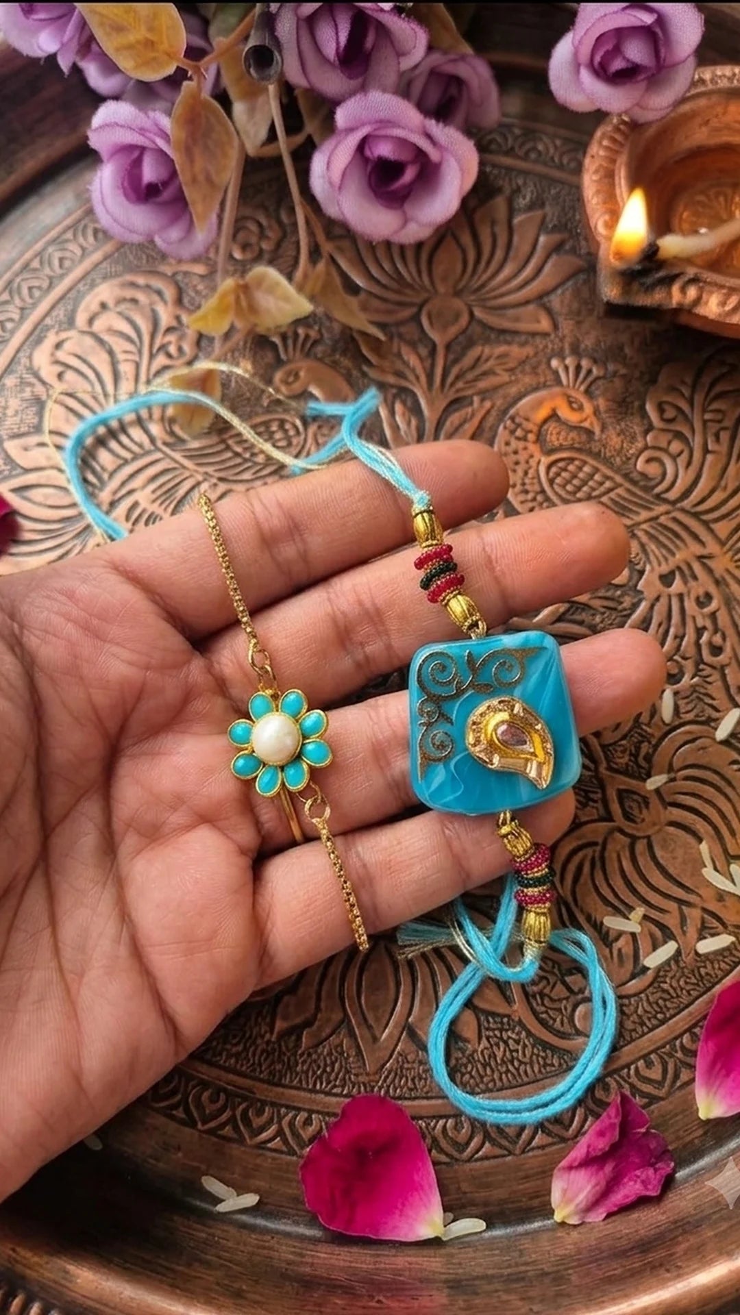 Stone bhaiya n bhabhi rakhi