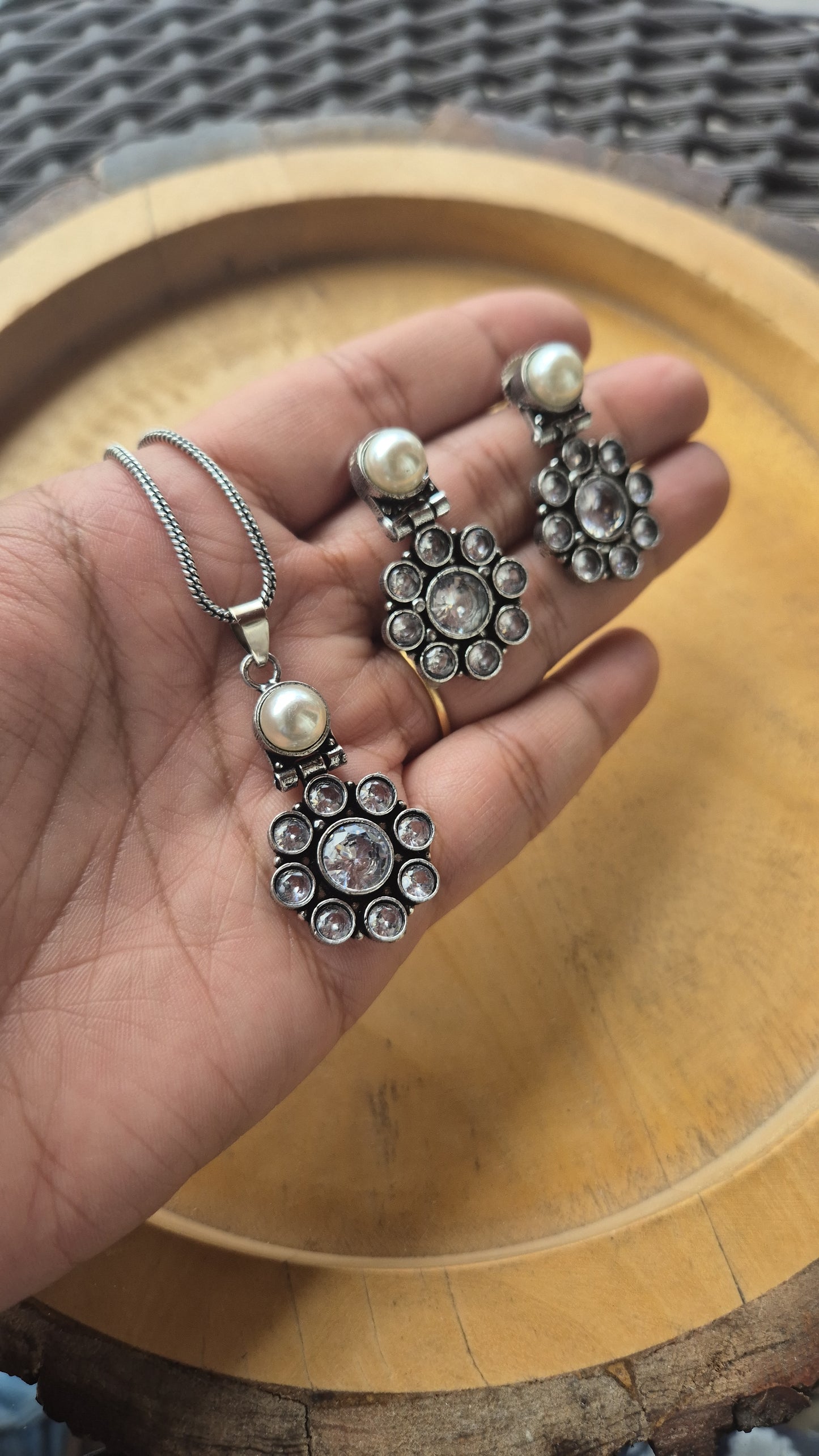 Short pendant german silver