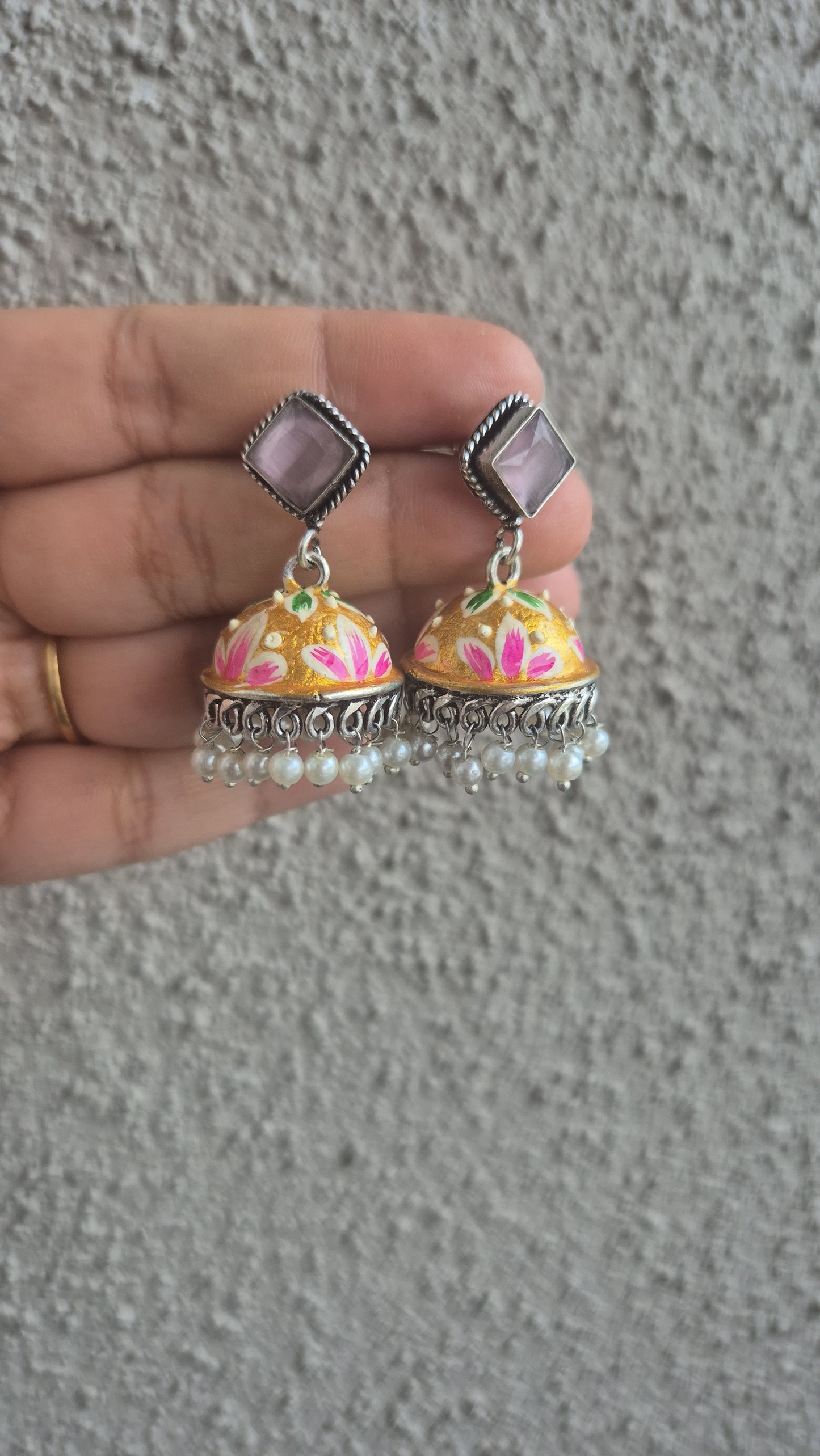 Handpainted jhumka