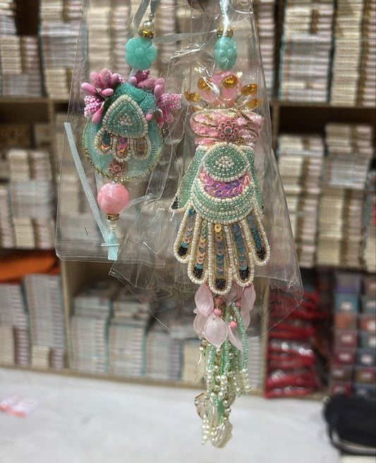 Exclusive rakhi Evil eye hand rakhi for bhaiya n bhabhi