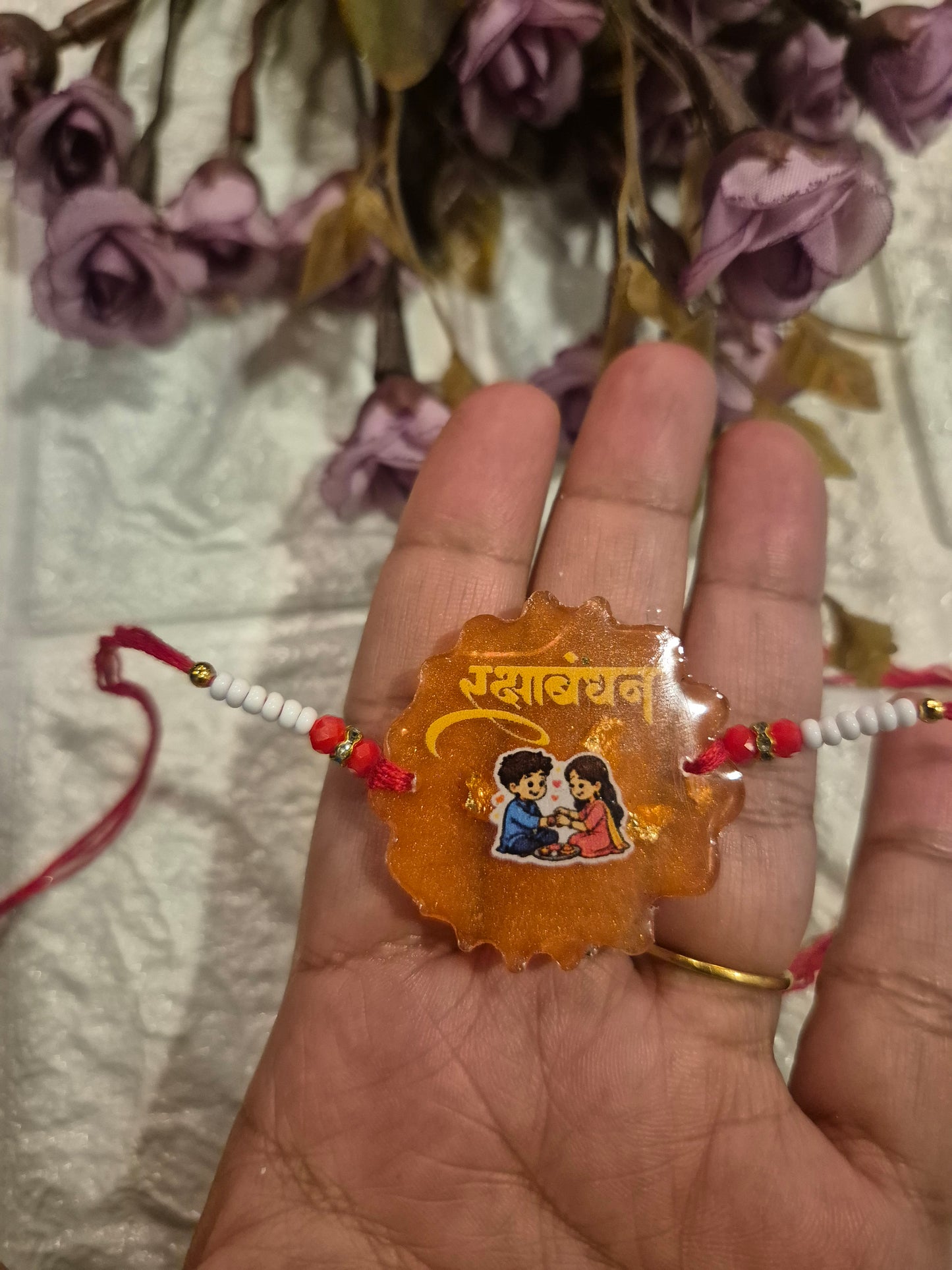 Resin rakhi