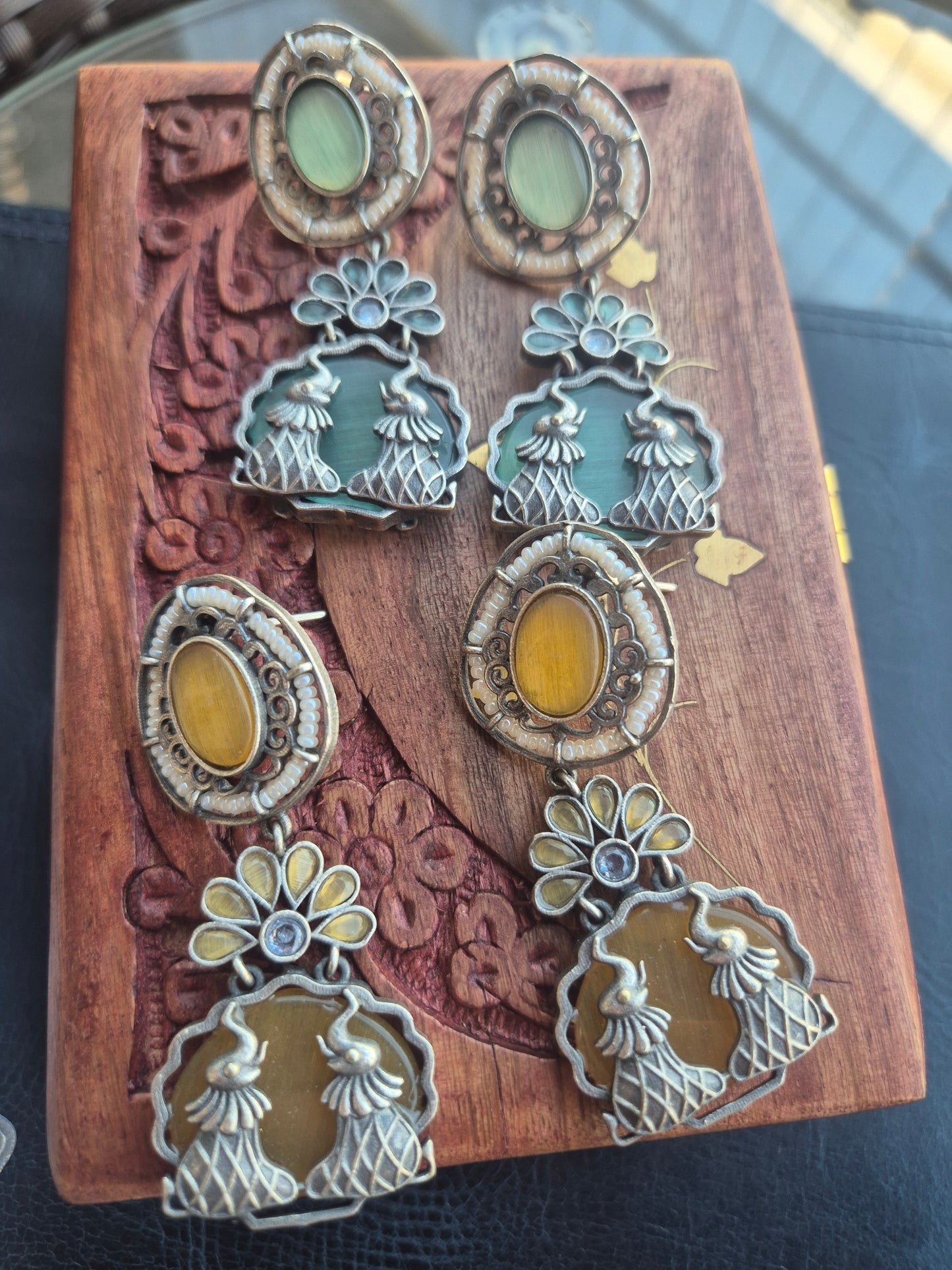 Silver replica earings